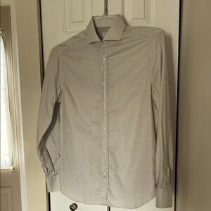 Brunello Cucinelli Cream Dress Shirt